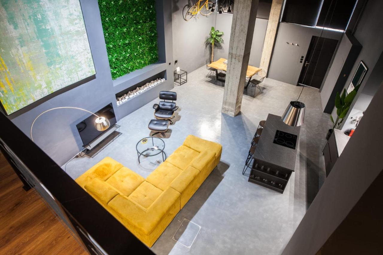 Trendy Industrial Apt Next To Museum Of Acropolis Athen Eksteriør bilde